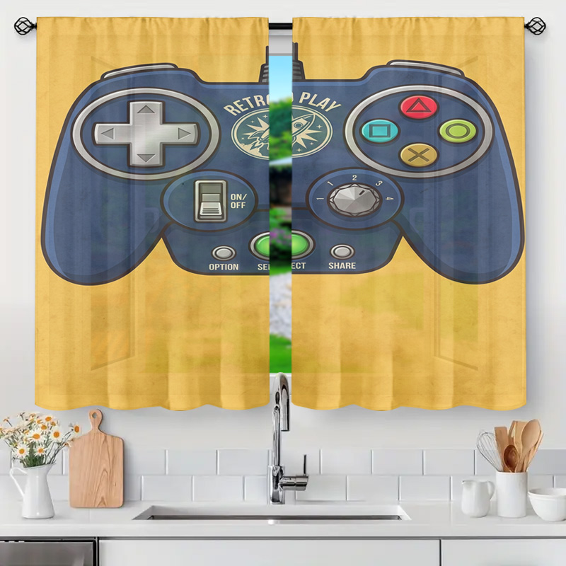 Gaming Controller Curtain Pane - Retro Gaming Youtube recension och pris