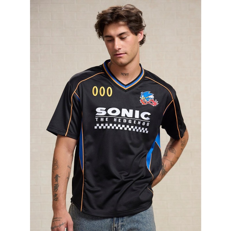 Sonic The Hedgehog Game Anime  - Retro Gaming T Shirt recension och pris
