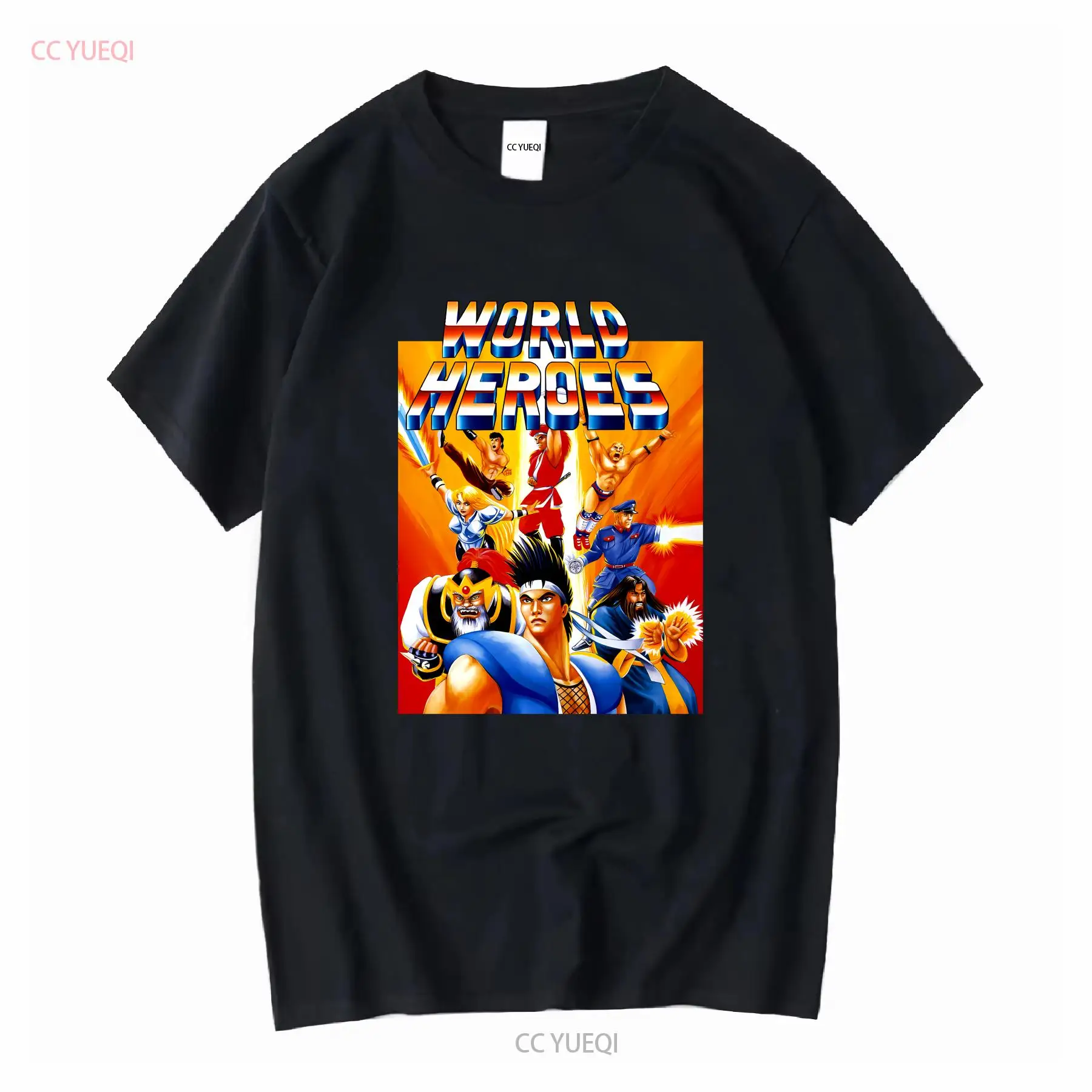 World Heroes Classic NEO GEO V - Retro Gaming T Shirt recension och pris